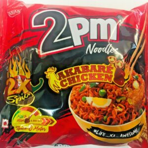 2 PM Hot and spicy Akabare Noodles(5 packs)