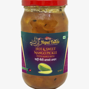 Nepal Foods Hot and Sweet Mango Pickle 450G