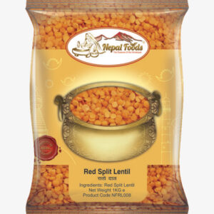 Nepal Foods Red Split Lentil 1 Kg