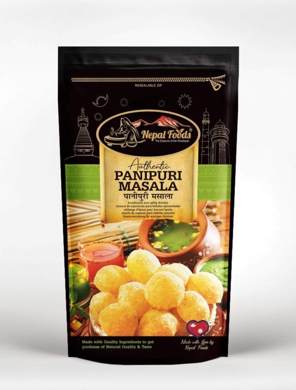 Nepal Foods Authentic PANIPURI Masala 80g