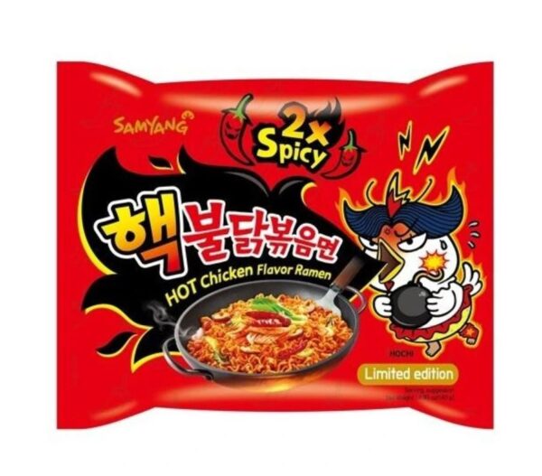 Samyang 2X spice Chicken Noodles (10 Packs)