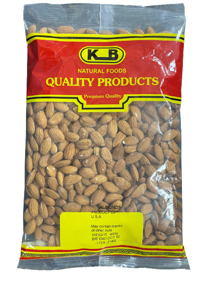 K. B. Almonds 600 Gm