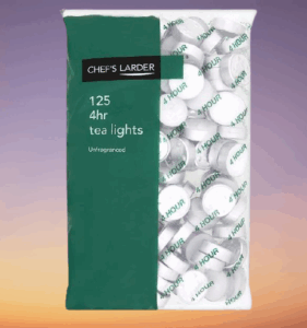 Chef Leader Tea Lights (125)