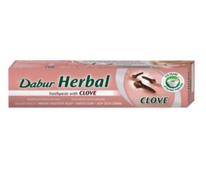 Dabur Herbal Toothpaste with Clove (100 gm)