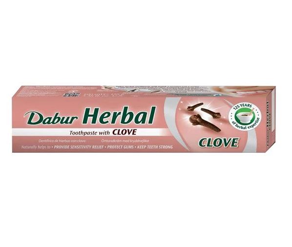 Dabur Herbal Toothpaste with Clove (100 gm)