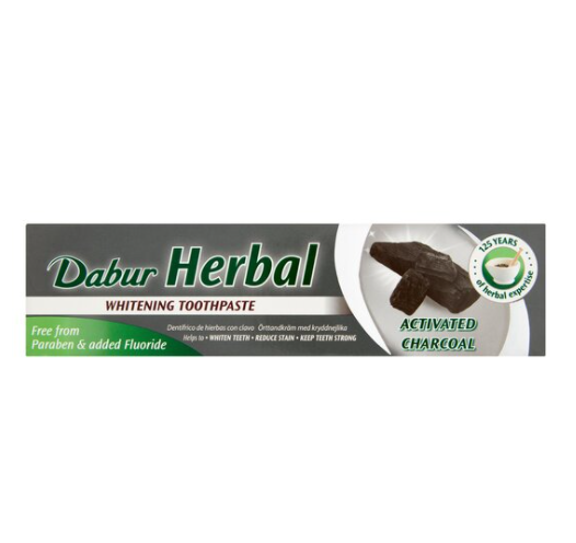 Dabur Herbal Activated Charcoal Toothpaste