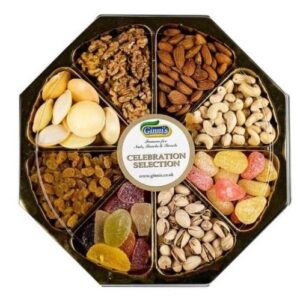 NUTS AND DRIED FRUIT GIFT TRAY  Tihar & Bhai Tika Special 1 KG