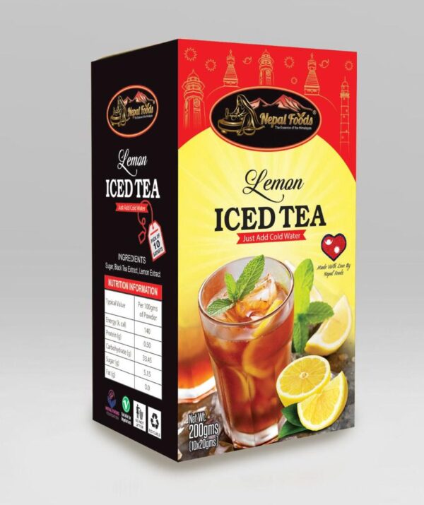 Nepal Foods Lemon Iced Tea (10 Sachets Pack).