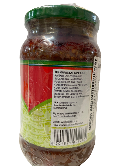 Druk Dalla Pickle in oil  400g