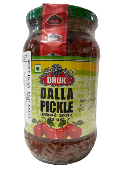 Druk Dalla Pickle in oil  400g