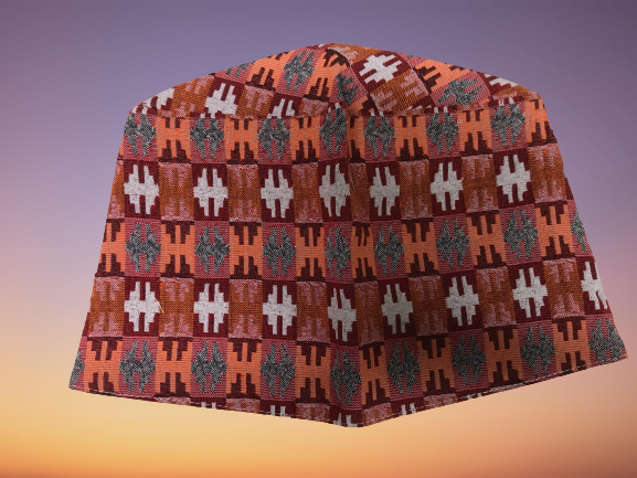 Nepali Dhaka Topi (Purbeli Kaski)