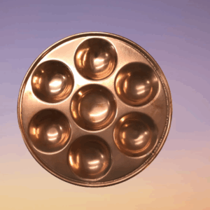 Special Puja Thali (22 cm Diameter)