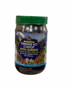 NMU Timmur ko chhop with Shrimp