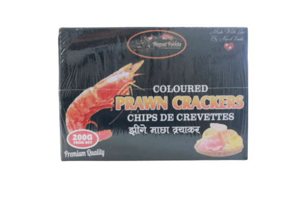 Nepal Foods Coloured Prawn Crackers(200gm)