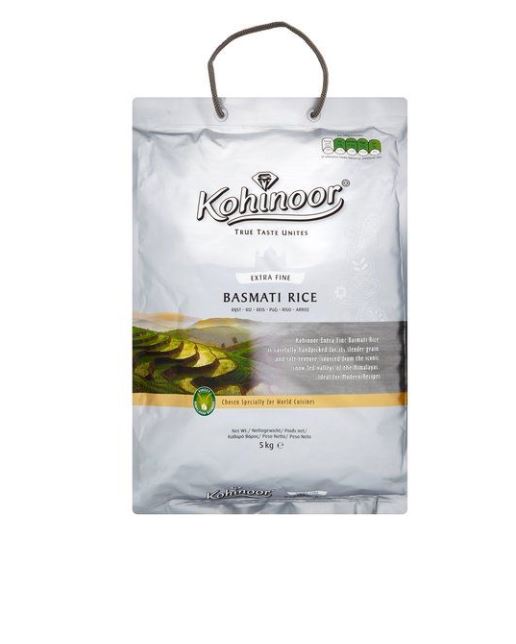Kohinoor Basmati Rice Extra Fine 5 Kg