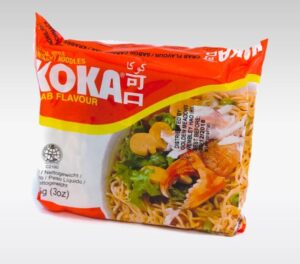 KOKA Crab Flavour Noodles (10 Packs)