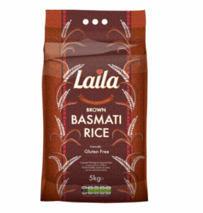 Laila Brown Basmati Rice 5 kg