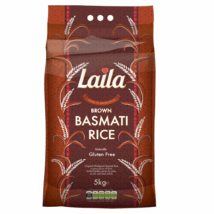 Laila Brown Basmati Rice 5 kg