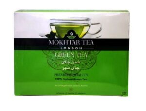 Tea Mokhtar Green 100 Tea Bags.