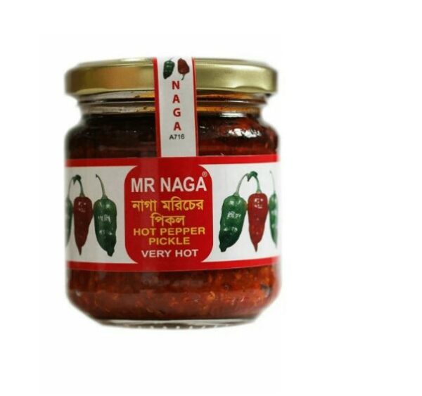 MR Naga Hot Pepper Pickle 190 gm