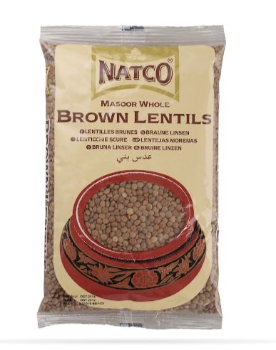 Natco Brown Lentils 2 Kg