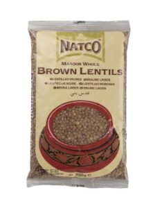 Natco Brown Lentils 500 g