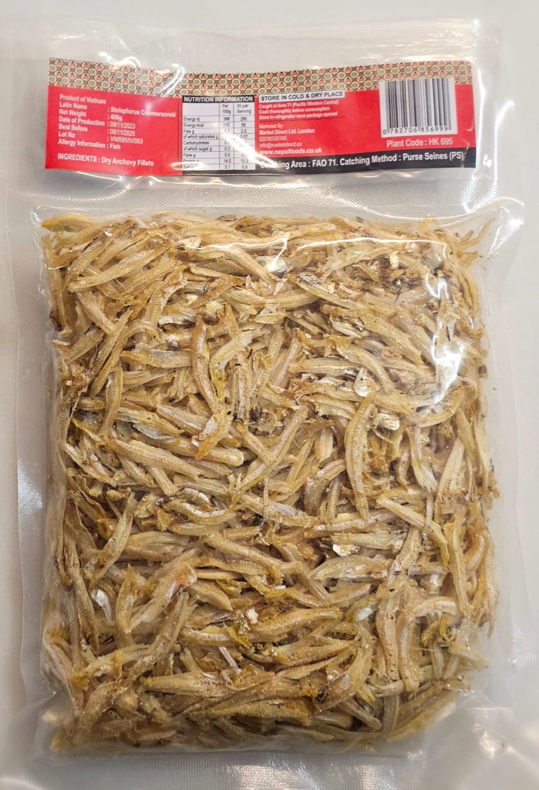 Dried Fish (Anchovy) BRUNEI FISH 500 gm