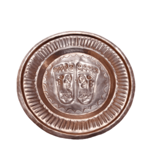 Puja Special Thali with feet print,