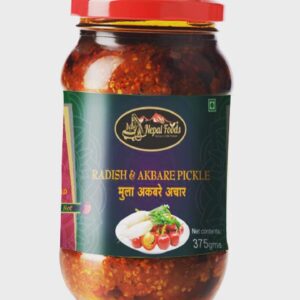 Nepal Foods Radish & Akbare Pickle 375 gm