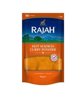 RAJAH Hot Madras(100 gm & 400 gm)