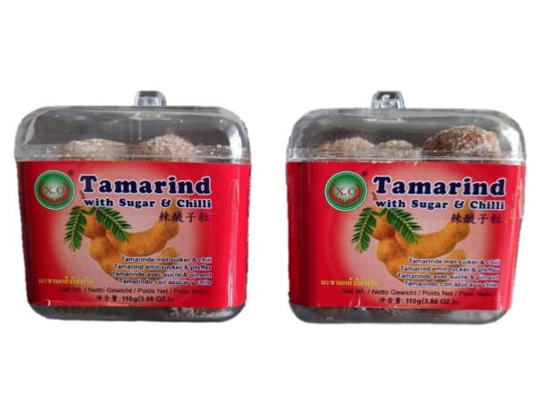 Tamarind With Sugar and Chilli 110 gm (2 Packs)