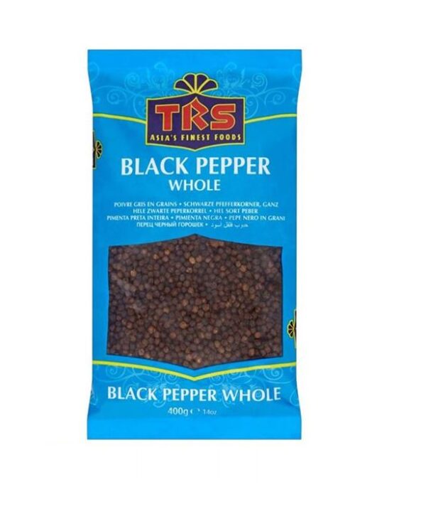 TRS Black Pepper Whole 400 gm