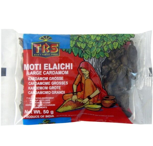 TRS Big Black Elaichi (Cardamom) 50 gm