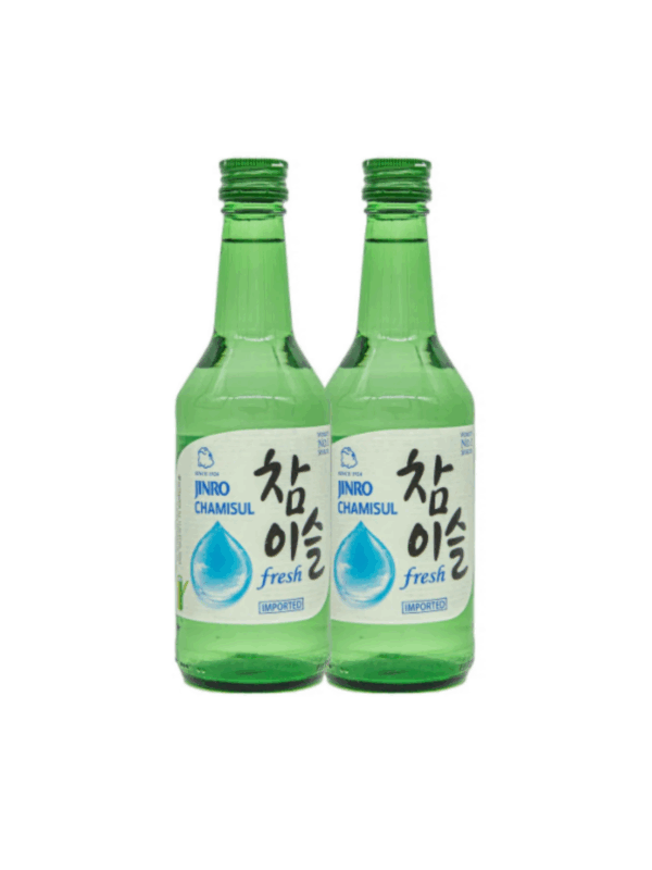 Jinro Chamisul fresh SOJU (Pack of 2)