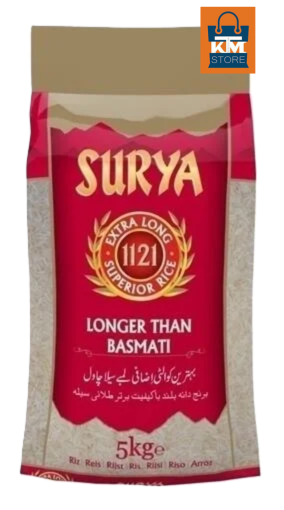 Surya 1121 Longer Basmati Rice 5kg