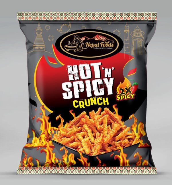 Nepal Foods Hot & Spicy Crunch
