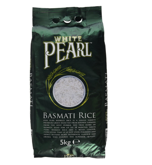 Pearl White Basmati Rice 5 Kg
