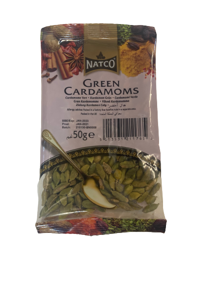 Green Cardomoms (40g)