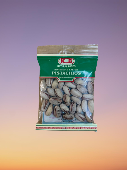 K_B Roasted & Salted Pistachios 55g