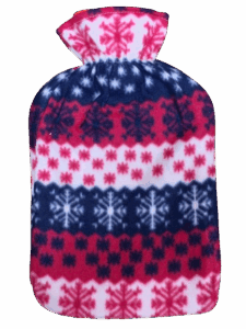 Hot water bottle -2 Ltr with Fleece cover