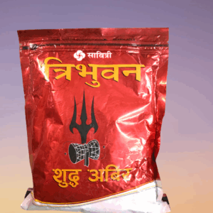Pure Red Tika ( Aabir ).