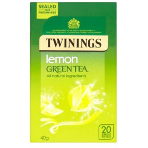 Twinings (Lemon Green Tea Bags).