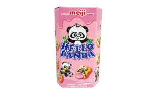 Meiji Hello Panda (Biscuits with Strawberry Flavour Filling).
