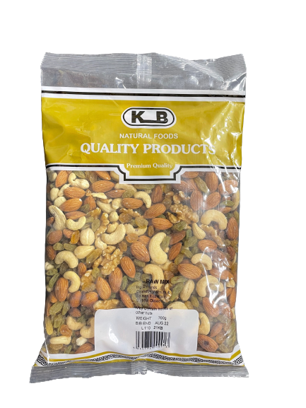 K. B. Raw Mix Nuts 700 gm