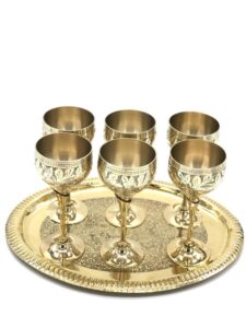 Brass Wine Set( 6 Packs)